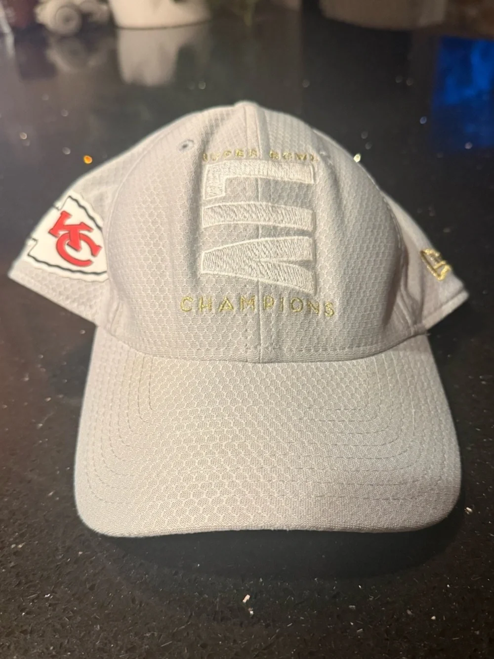 New Era White Kansas City Chiefs Champions Hat